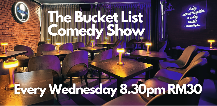 The Bucket List Comedy Show #28 Peatix