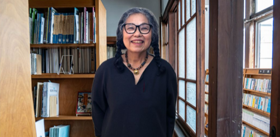 きのもと秋のほんまつり 伊藤 比呂美氏 講演会 テーマ「本とわたし