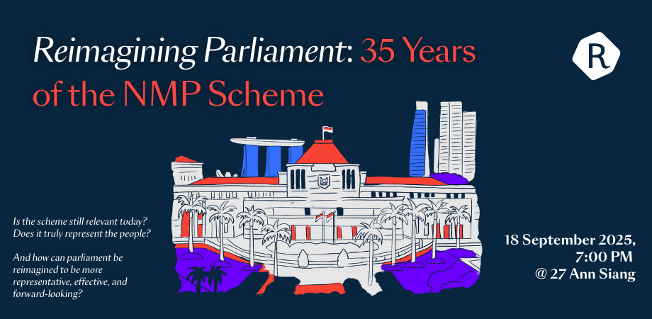 Reimagining Parliament: 35 Years of the NMP Scheme | Peatix