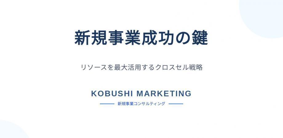 【12月26日(金)18:00-18:30】100を超えるプロジェクトを経験した連続起業家による新規事業を成功させるための既存リソースを活用したクロスセル戦略 / 井上裕介(KOBUSHI MARKETING代表)