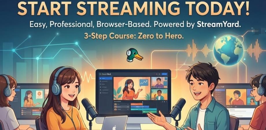 あなたの声と想いを届けよう!ゼロから始める配信者養成講座 〜ブラウザだけで簡単!実践編〜 | Peatix