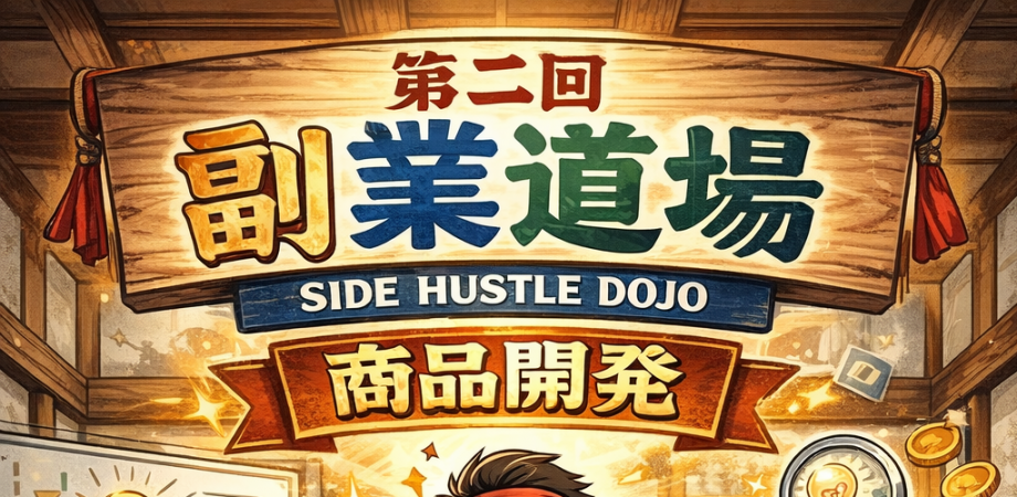 みぞひろ道場 放課後副業クラブ #2 副業の為の商品開発!