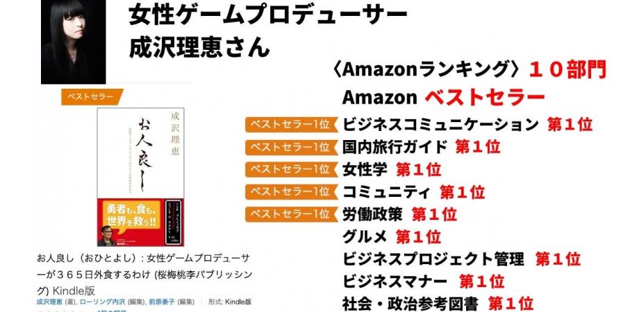 【5/15】CXOランチ会(特別ゲスト:元スクウェア・エニックス ゲームプロデューサー/上場企業を含む10社の取締役・顧問 成沢 理恵 さま)