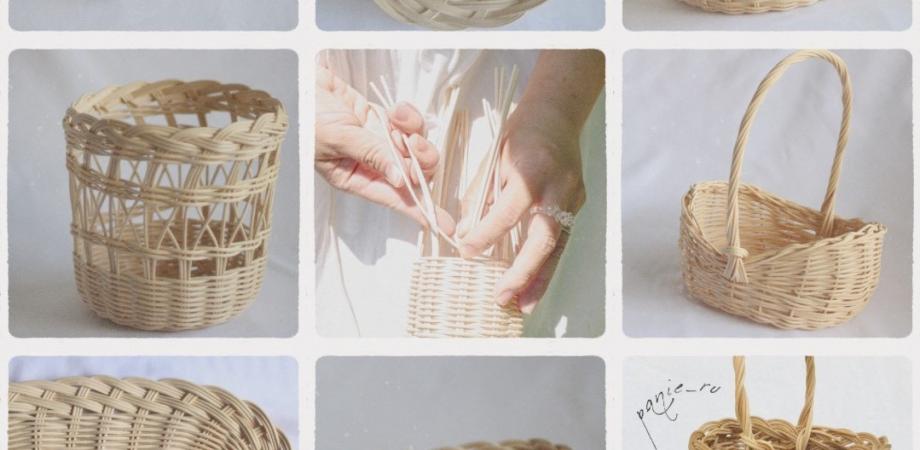 「基礎からはじめるかごを編む会」【カフェで体験できるワークショップ、イベント情報】