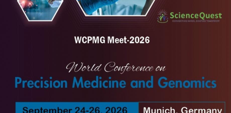 World conference on Precision Medicine and Genomics -2026(WCPMG Meet ...