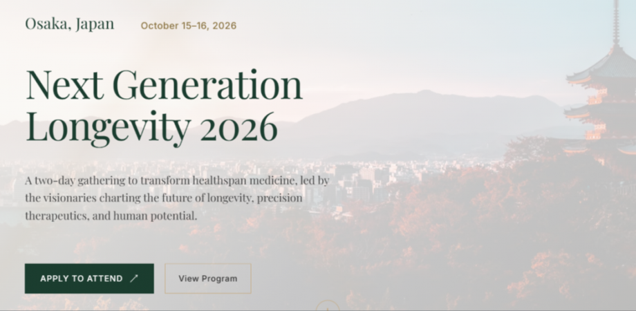 Next Generation Longevity 2026