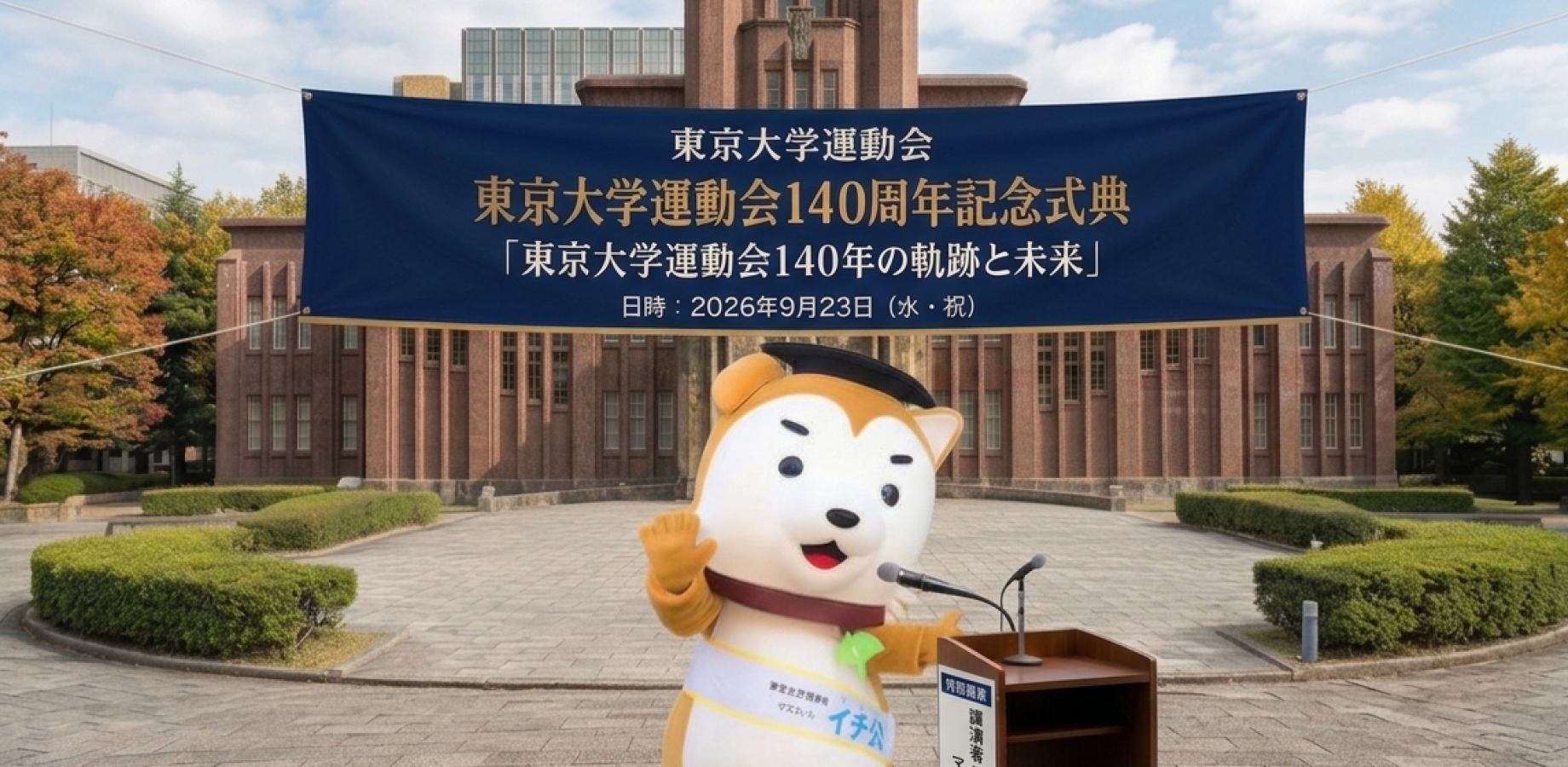 東京大学運動会140周年記念式典 「東京大学運動会140年の軌跡と未来」