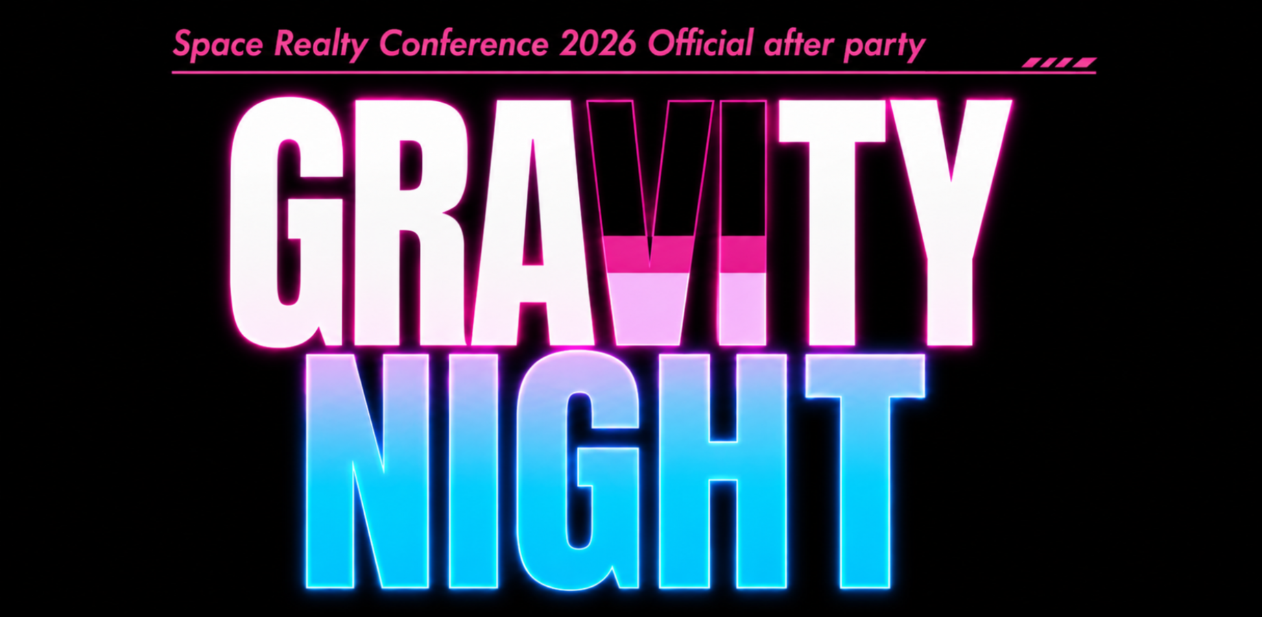 GRAVITY NIGHT 2026（SRC2026 公式アフターパーティー）