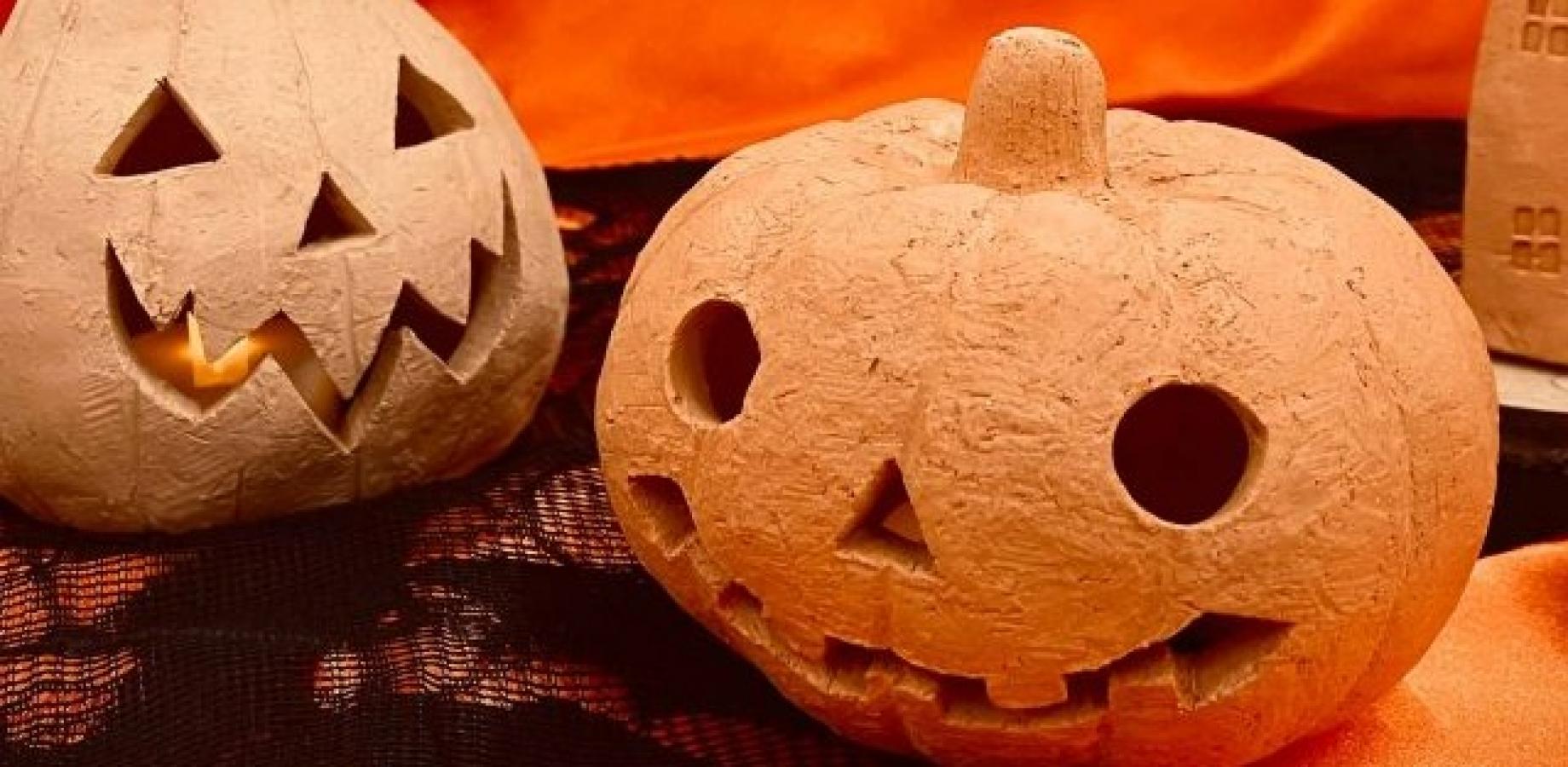 《有料》土器ハロウィンランタンづくり【当日現地払い：１人：５００円】