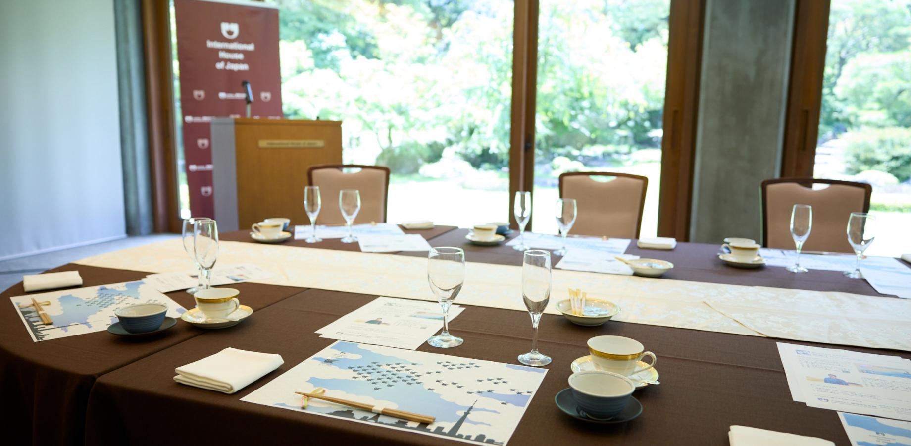 国際文化会館 会員特別昼食会