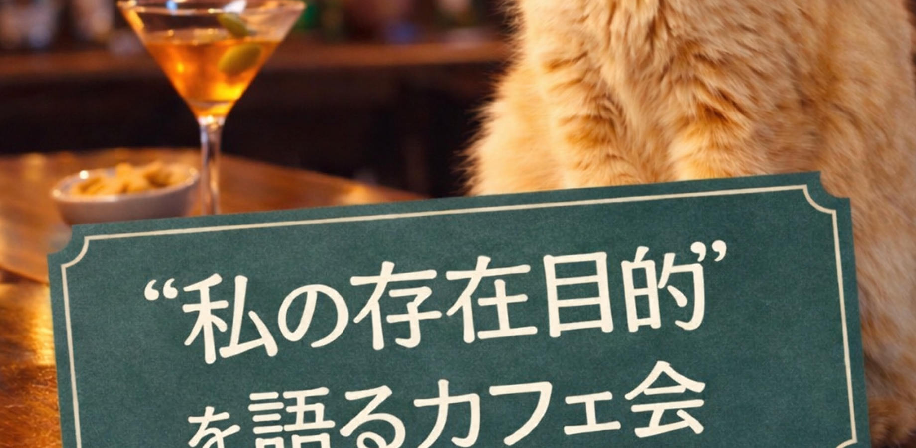 【女性心理士主催】人間科学カフェ -「私の存在目的」を語るin 新宿