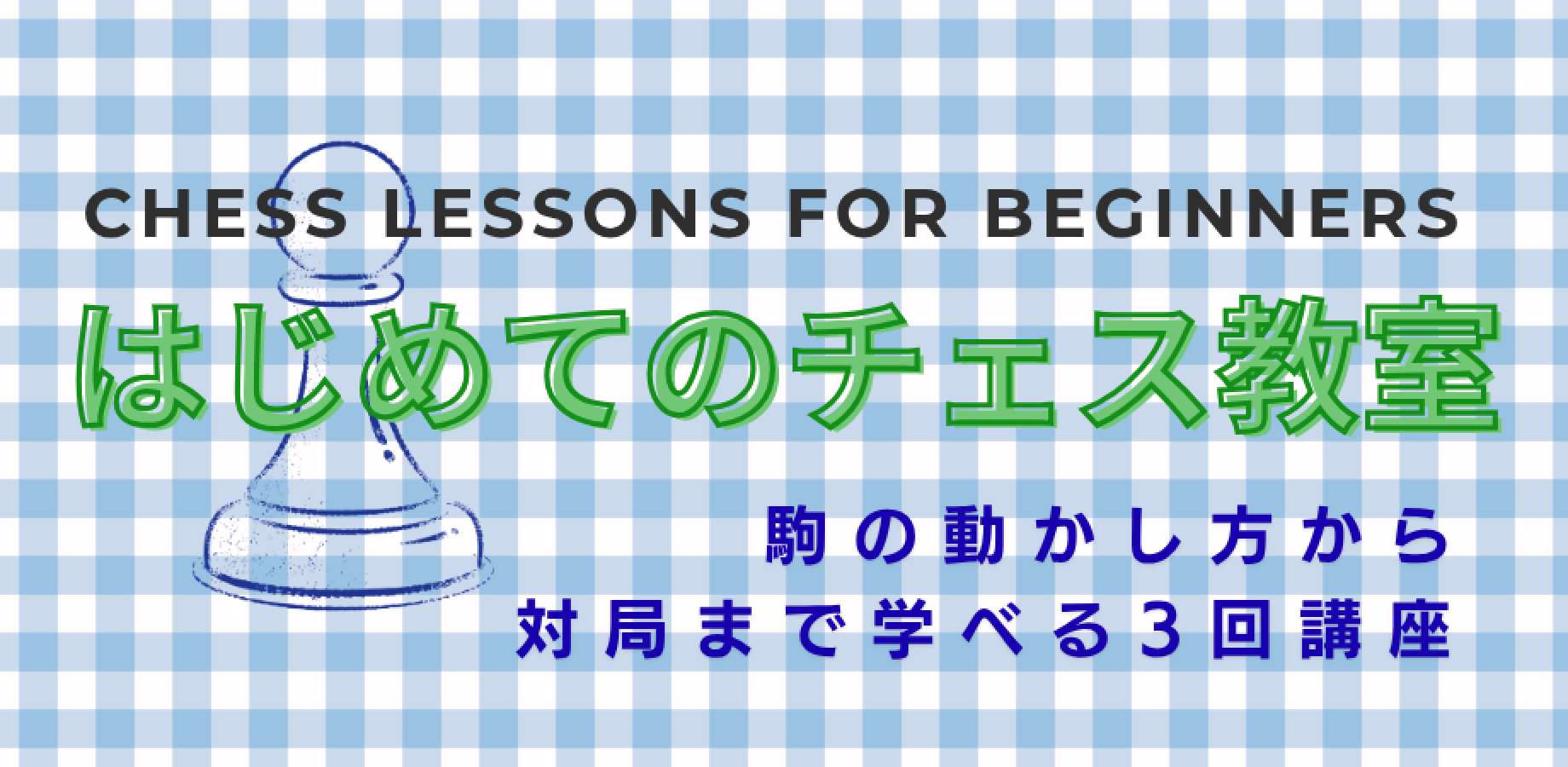 はじめてのチェス教室 Chess Lessons for Beginners