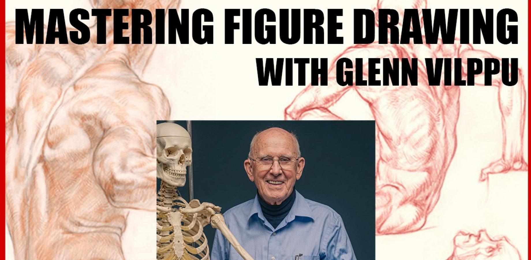 ハリウッド・アニメーション描画の名講師 グレン・ビルプ人物デッサンマスター2日間セミナー Hollywood Animation Instructor, Glenn Vilppu Seminar on Mastering Figure Drawing