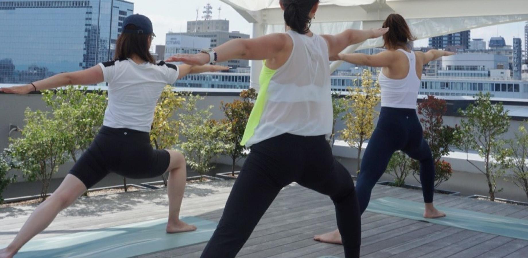 Rooftop Morning Yoga 2026/9/22