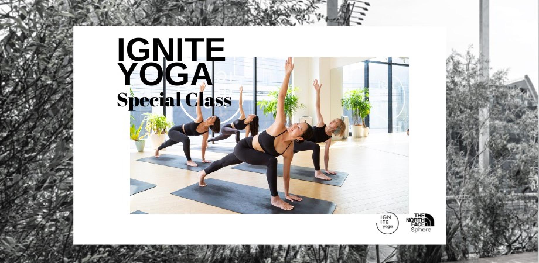 IGNITE YOGA x THE NORTH FACE Sphere October