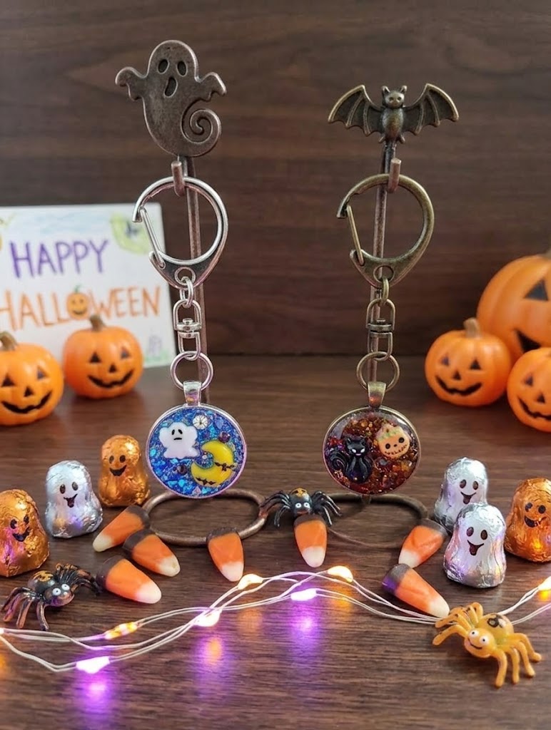 スワロフスキークリスタルでハロウィンアクセサリーを作ろうWS