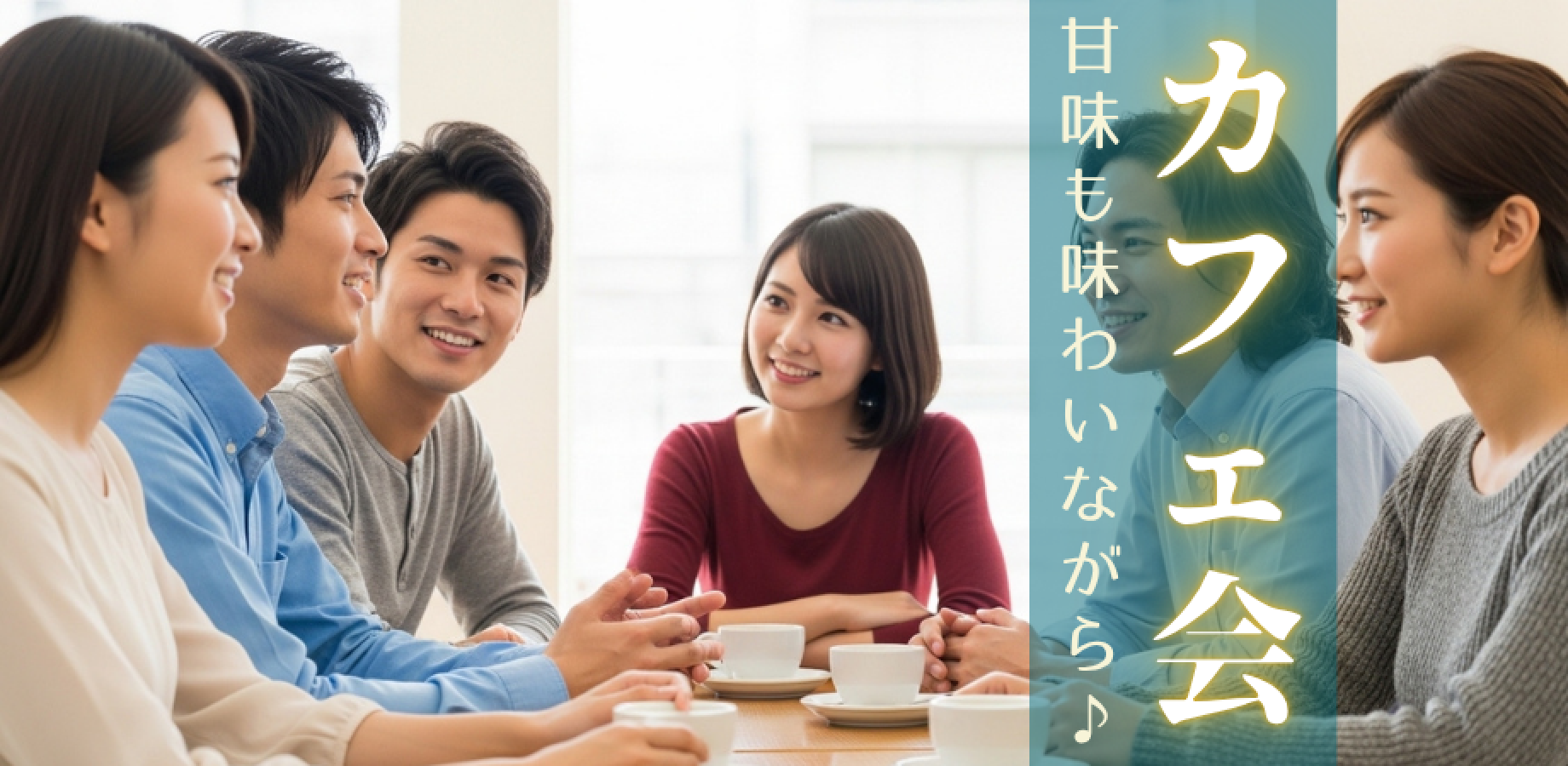 《新宿♬》「ミニスイーツカフェ会」☆初心者&初参加多数で安心✨新しい出会い✨人脈・友達・異業種交流☆彡ドリンク&ミニスイーツ付き♬