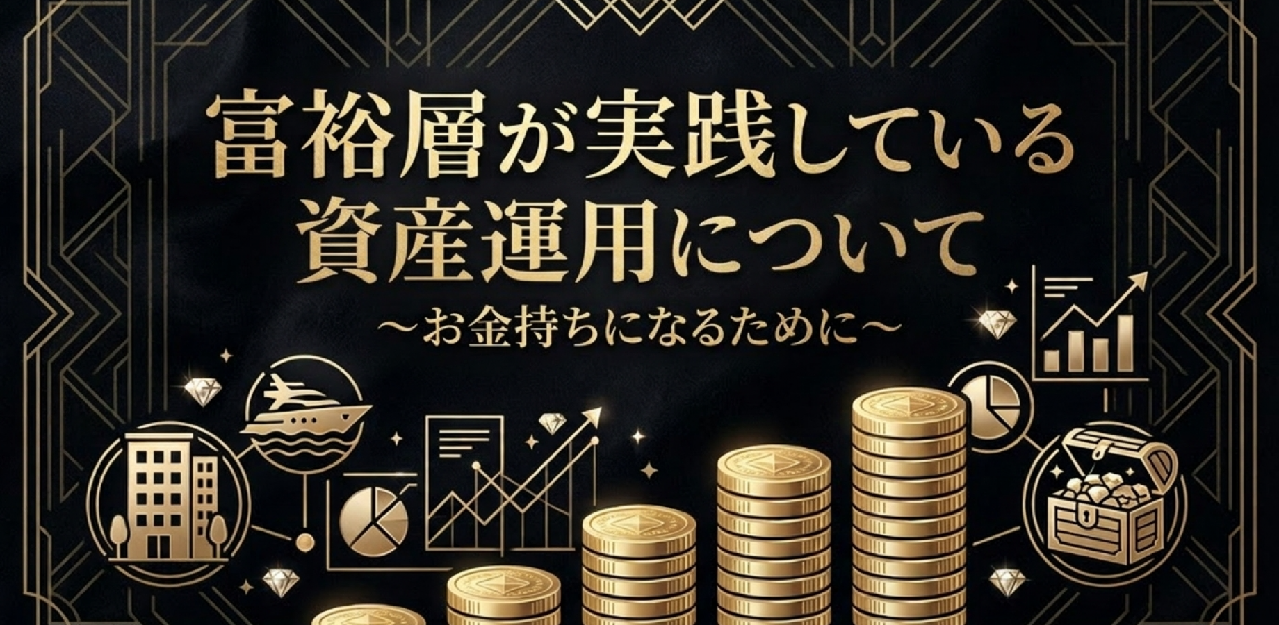 富裕層が実践している資産運用について～お金持ちになるために～