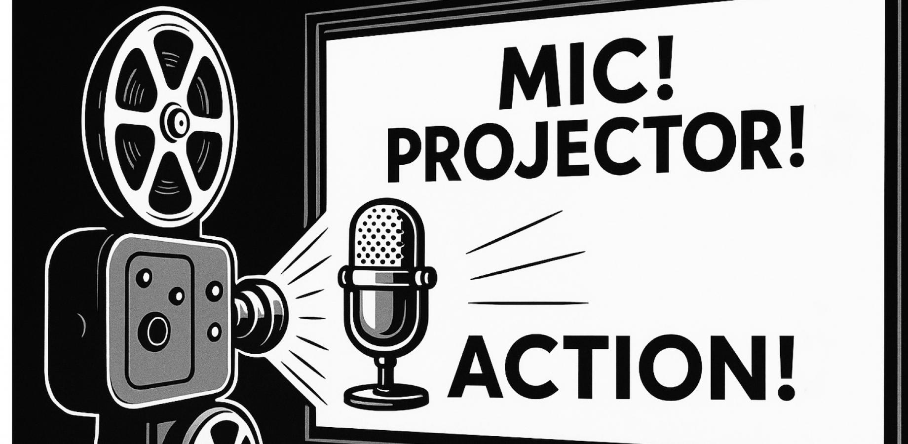 MIC! PROJECTOR! ACTION! Kyoto