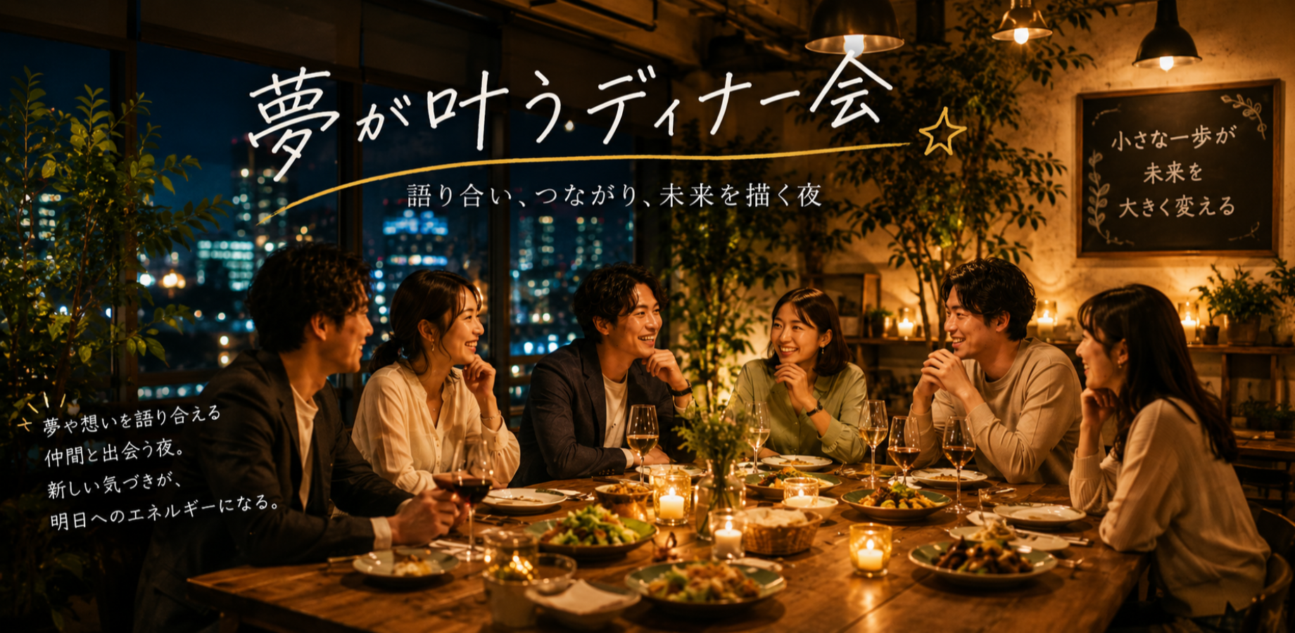夢が叶うディナー会 in Garage of Dreams
