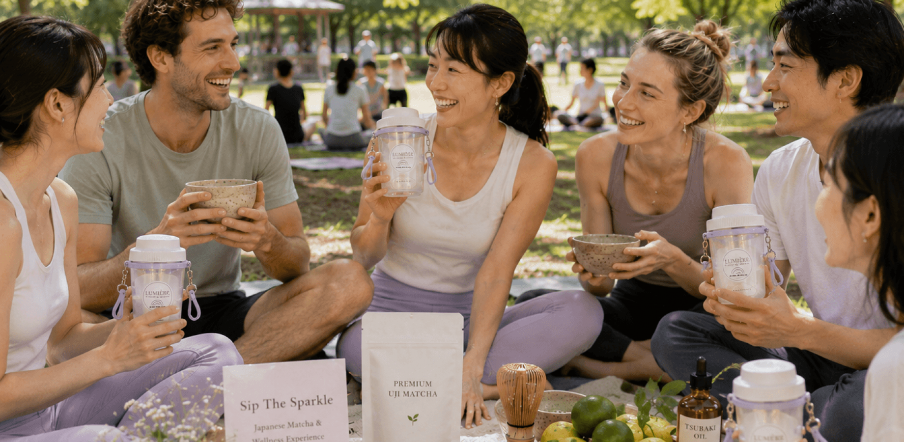 Sip the Sparkle – Japanese Matcha & Yoga Wellness Experience 抹茶＆ヨガ