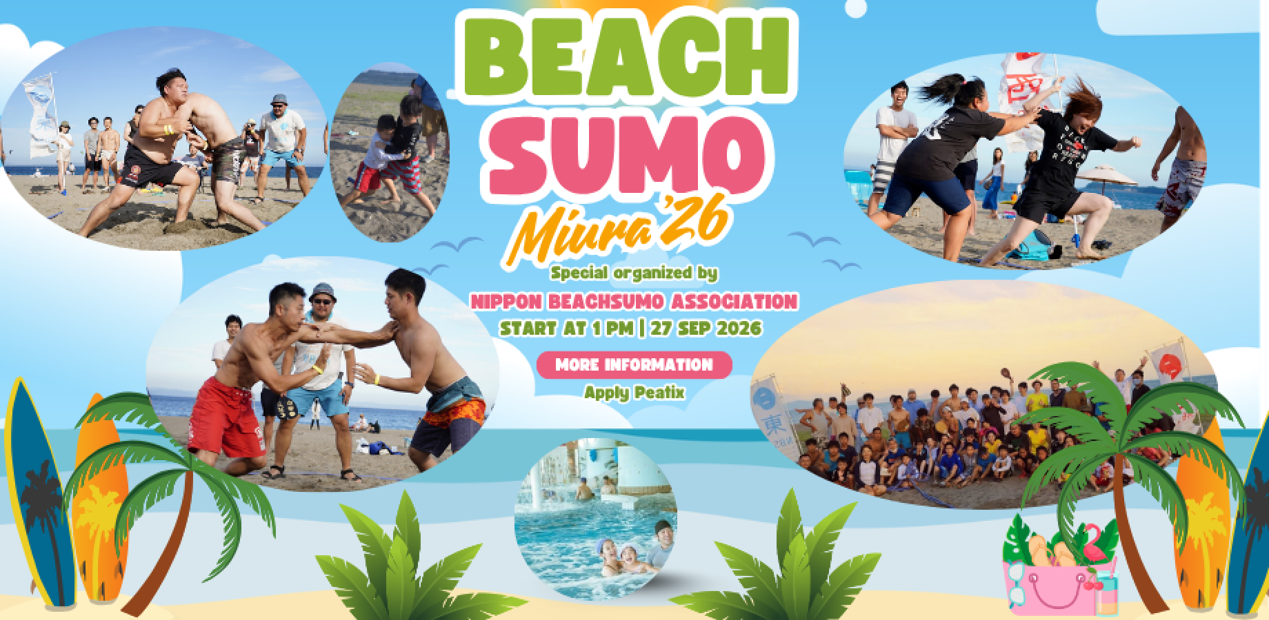 ビーチ相撲三浦場所'26 Beachsumo in Miura
