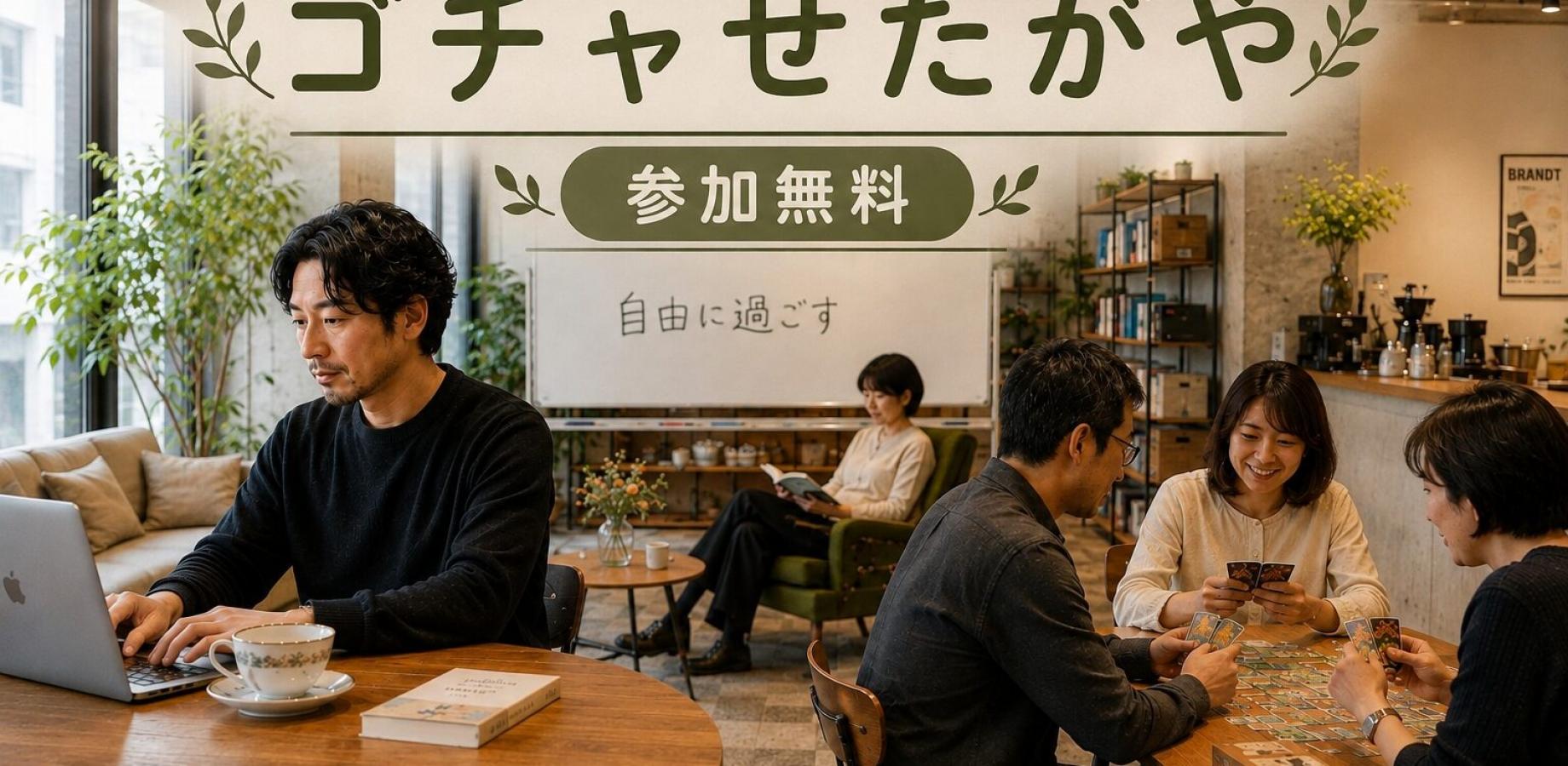 【参加無料・申込不要】生きづらさを感じている方の居場所｜ゴチャせたがや（9月19日）