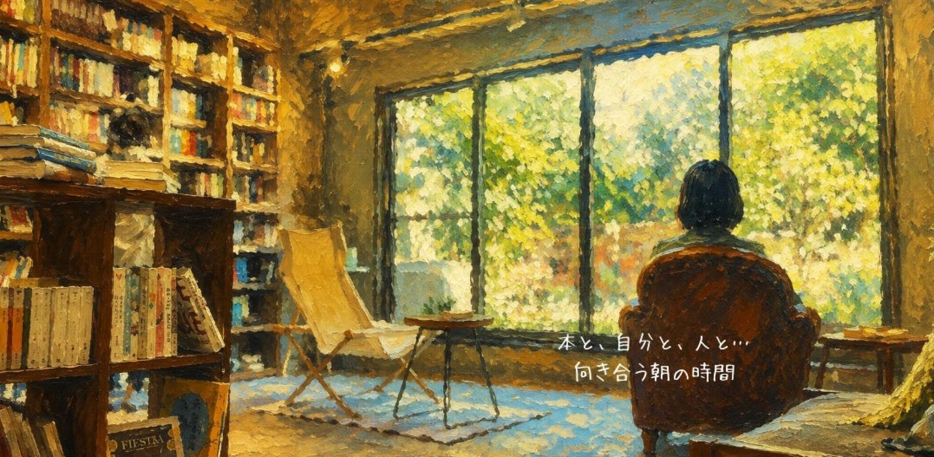 本に没頭できるカフェで朝活「本棚前の時間　GoodRack」