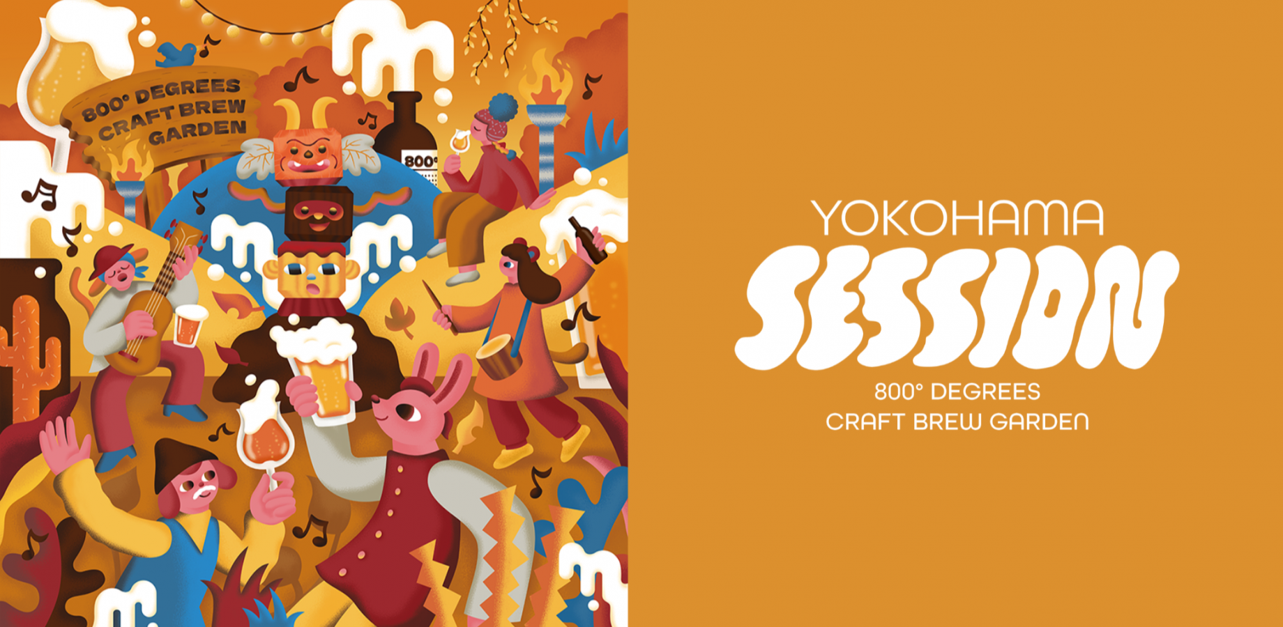Yokohama Session - 800 Degrees Craft Brew Garden -