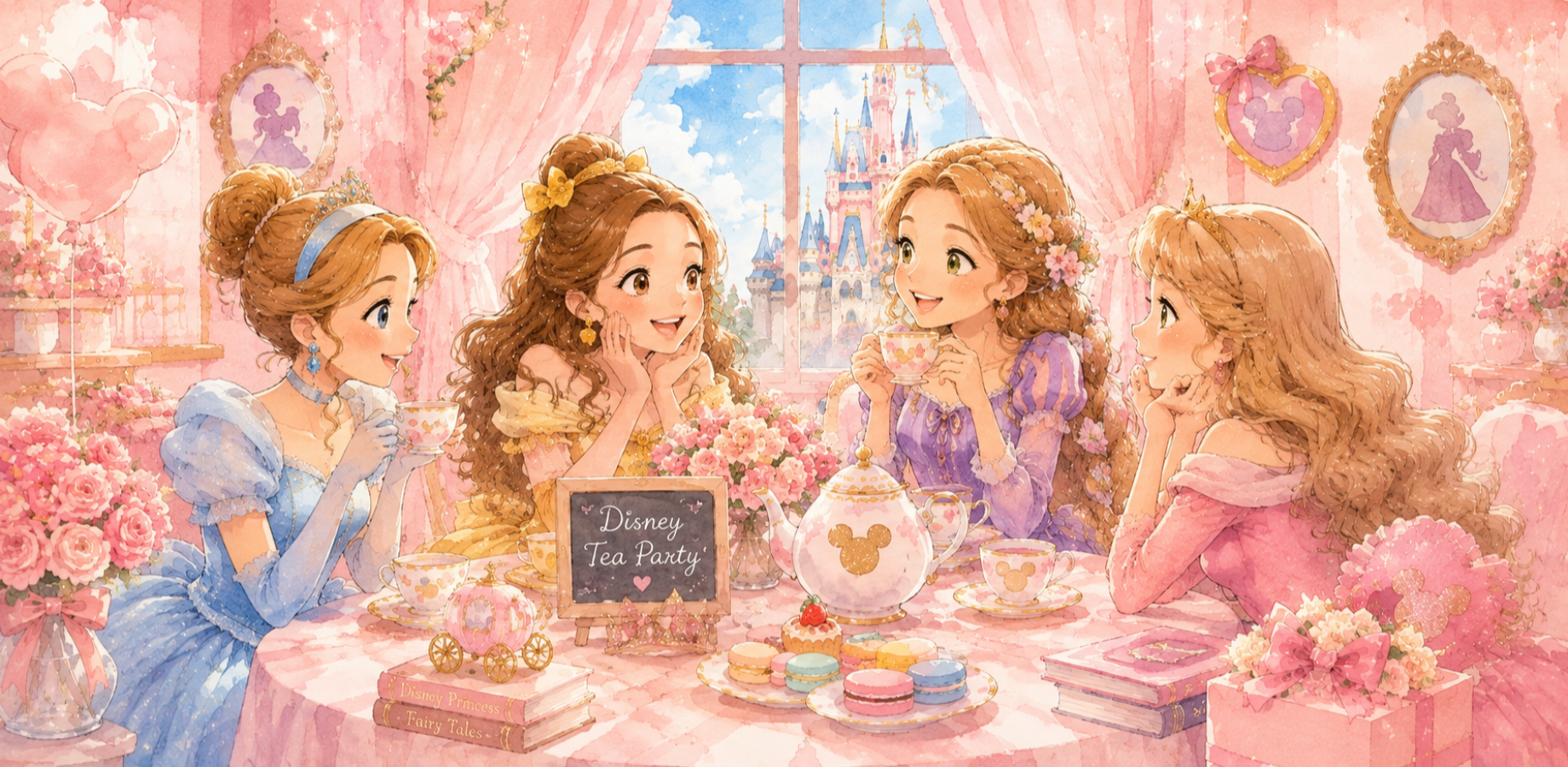 第1回　ディズニー好きのお茶会☕️【Osaka｜9.20】