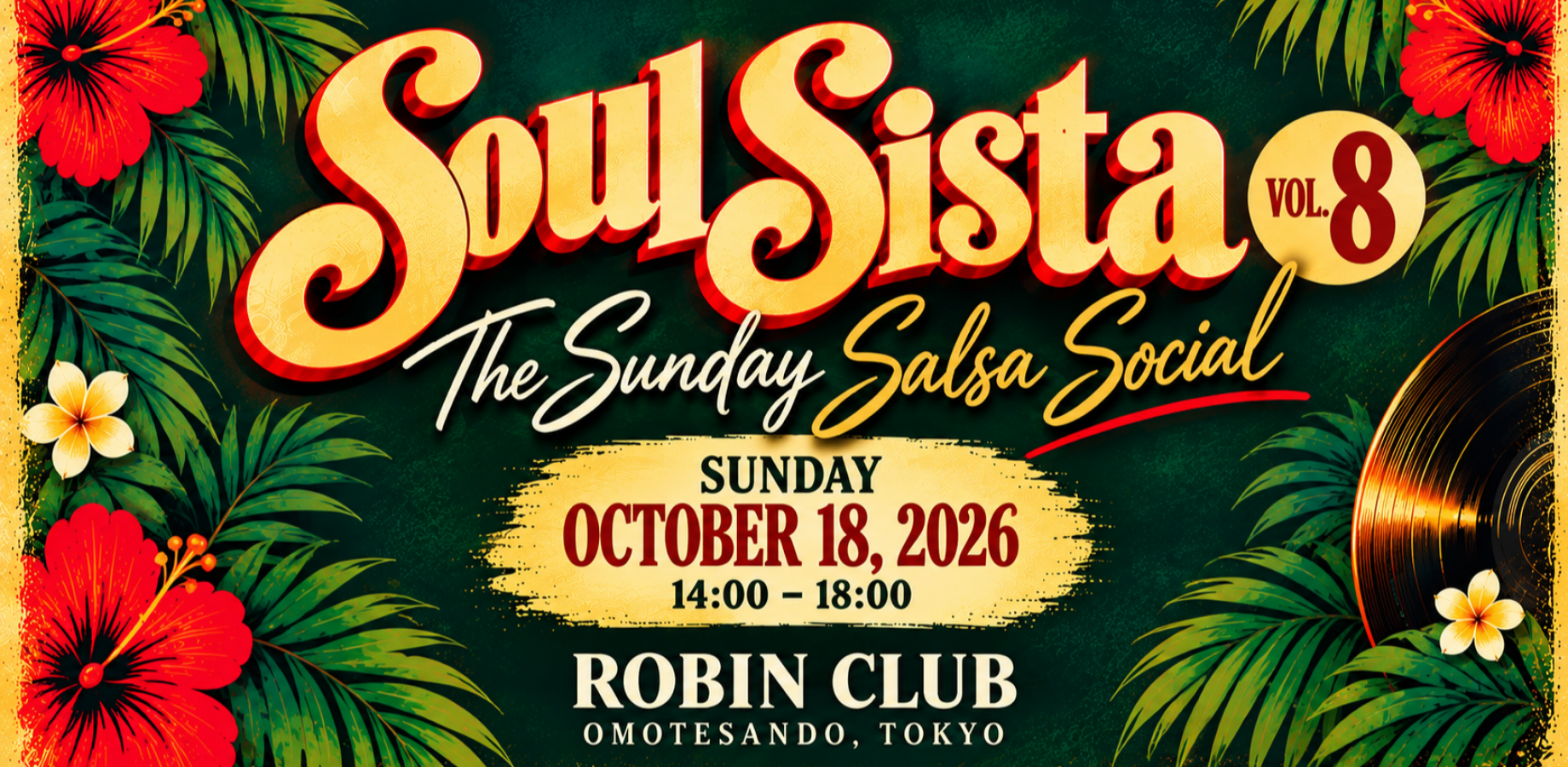 SOUL SISTA VOL.8 | Sunday Social Brunch & Music Concert in Tokyo by Monique Marian