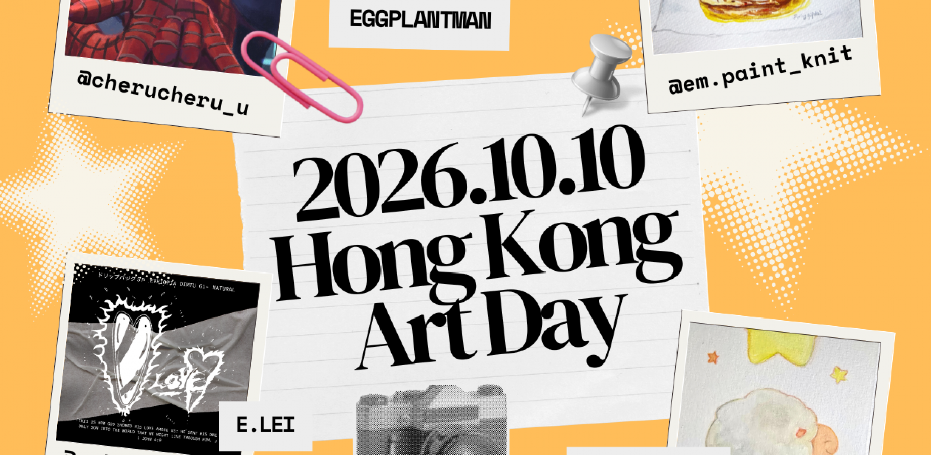 10/10「HONG KONG ART DAY 香港アートデー」by Art Jam Nakano アートジャム・ナカノ
