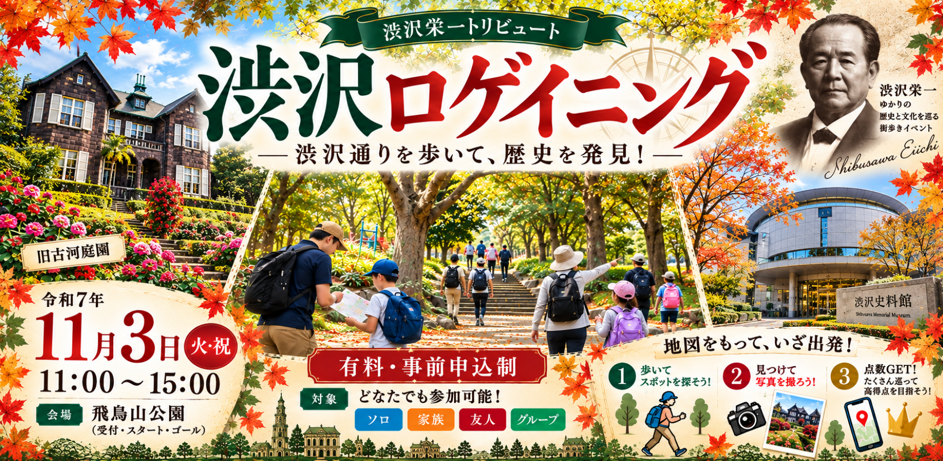 Explore and Score! Shibusawa Rogaining Event