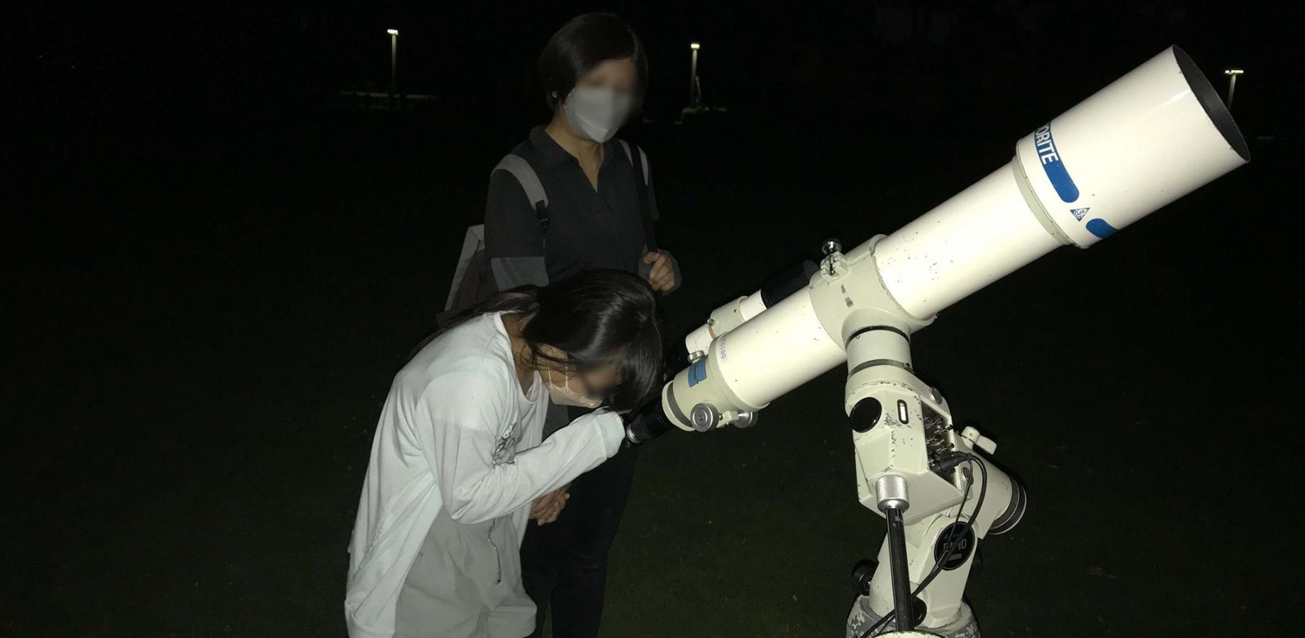 府中市郷土の森博物館　11月 星空観望会「土星を見よう！」