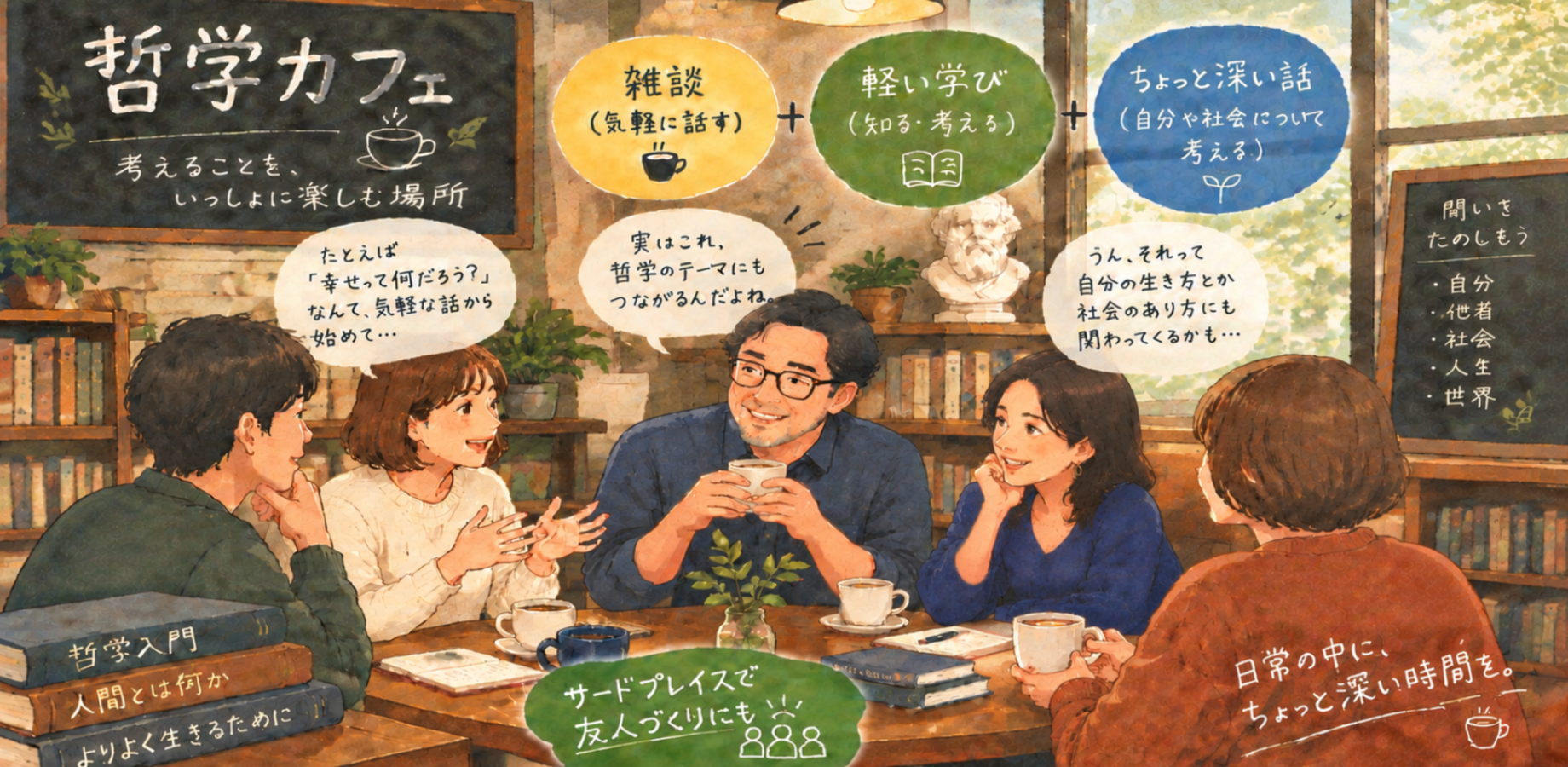 Let's Chat! Late-Night Replay – Philosophy Café for Beginners: 'The Natural Philosopher'