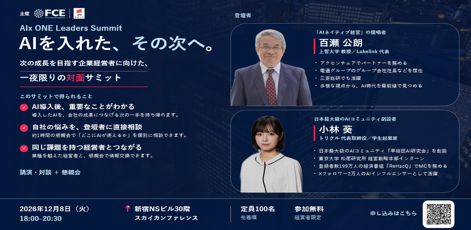 Бесплатный саммит для руководителей: AIx ONE Leaders Summit — Следующий шаг после внедрения ИИ