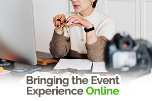 Thinking of hosting an online event? Check out our series of tips, guides and inspiration to help you with taking the first steps of bringing your next event experience, from offline to online