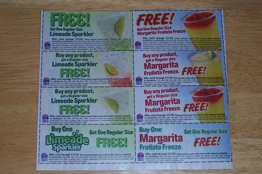 BETTER Free Taco Bell Coupons | Peatix